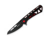 Buck 811 Trace Ops Folding Knife, Black/Red