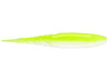 Z-Man ChatterSpike, 4.5", Chartreuse/White, 5 Pack