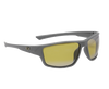 Strike King S11 Optics Eutaw Matte Grey, Bi-Gradient Yellow Lens