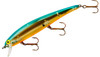 Bomber Long A Minnow Jerkbait 4.5", 1/2ox, Chart Fl/ Blue Bk-Orange