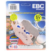 EBC  "SV" Severe Duty Brake Pad Sintered metal - Left, Front left, Rear Right, Rear left - 007306
