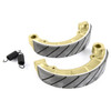 EBC  "G" Grooved Brake Shoes Carbon graphite - Rear left - 007216