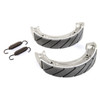 EBC  "G" Grooved Brake Shoes Sintered metal - Rear left - 008372