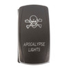 Quake LED Apocalypse LED Switch Rocker - QRS-AL-W - 222039