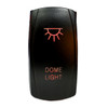 Quake LED Dome LED Switch Rocker - QRS-DL-R - 222046