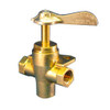 Moeller Brass Fuel Three Way Valve - 791504