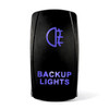 Quake LED Backup LED Switch Rocker - QRS-BL-B - 222052