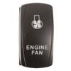 Quake LED Engine Fan LED Switch Rocker - QRS-EF-B - 222060