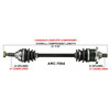 TrakMotive Complete Axle ARCTIC CAT - 216047
