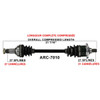 TrakMotive Complete Axle Fits Arctic cat - 216054