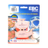 EBC  “R“ Long Life Sintered Brake Pad Sintered metal - Rear left - 077682