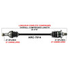 TrakMotive Complete Axle Fits Arctic cat - 216057