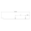 Kimpex Standard Wear Bar Fits Ski-doo, Fits Kawasaki - 274552