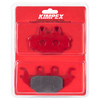 Kimpex Kevlar fiber/Carbon Brake Pad Carbone/Kevlar - Front, Rear - 284660