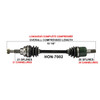 TrakMotive Complete Axle Fits Honda - 216070