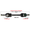 TrakMotive Complete Axle Fits Honda - 216077