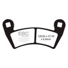 EBC  "X" Carbon Graphite Brake Pad Organic - Left, Right, Front Right, Front left, Rear Right, Rear left, Rear Outer - 077749