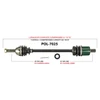 TrakMotive Complete Axle POLARIS - 216131
