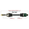 TrakMotive Complete Axle POLARIS - 216139
