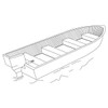 Kimpex V-Hull Fishing Boat Cover - 736521