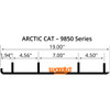 WOODYS Extender Trail III Carbide Runner Blowmold - ARCTIC CAT - 463052