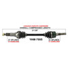 TrakMotive Complete Axle Fits Yamaha - 216150