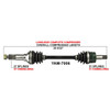 TrakMotive Complete Axle Fits Yamaha - 216151