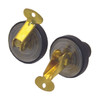 Kimpex Deck & Baitwell Plug - Brass - 745492