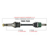 TrakMotive Complete Axle YAMAHA - 216165