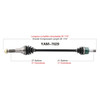 TrakMotive Complete Axle YAMAHA - 216255