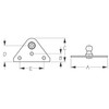 Sea Dog Gas Lift Hinge - 799359