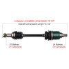 TrakMotive Complete Axle ARCTIC CAT - 216286