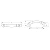 Sea Dog Grab Handle - 738126