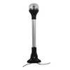 Attwood All Around Navigation Light, Vertical Mount with 20” Pole Navigation light - Black - 732548
