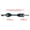 TrakMotive Complete Axle CAN-AM (BRP) - 216328