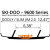 WOODYS Dooly Carbide Runner Pilot X, Pilot 6.9, Pilot 5.7 SL, Pilot 5.7 SLT, Pilot 5.7, Pilot X 5.7 R, Pilot 7.4, Pilot DS, Pilot DS-2, Pilot DS-3, Pilot DS-4, Pilot RX, Blade XC, Blade DS - Fits Ski-doo - 463133