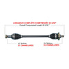 TrakMotiveHD Complete HD Axle ARCTIC CAT - 216464