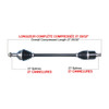 TrakMotiveHD Complete HD Axle ARCTIC CAT - 216469