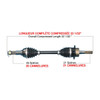 TrakMotiveHD Complete HD Axle CAN-AM (BRP) - 216470