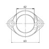 Kimpex Carburetor Adapter Mounting Flange POLARIS - 301698