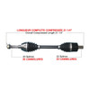 TrakMotiveHD Complete HD Axle POLARIS - 216515