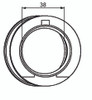 Kimpex Carburetor Adapter Mounting Flange Fits Ski-doo - 301726