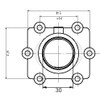 Kimpex Carburetor Adapter Mounting Flange ARCTIC CAT - 301740