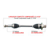 TrakMotiveHD Complete HD Axle YAMAHA - 216547
