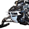Straightline Sport Series Bumper Rear - Aluminum - POLARIS - 384267