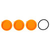 Amber lens kit 2" Mojave Tiger Lights with O-Ring - 351101