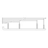 Kimpex Standard Wear Bar New Plastic Ski *see bolt pattern - ARCTIC CAT, YAMAHA - 274331