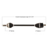 TrakMotive Complete HD Axle ARCTIC CAT - 216654