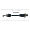 TrakMotive Complete HD Axle Fits Suzuki - 216657