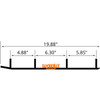 WOODYS Trail Blazer IV Carbide Runner 4 Bolt - SS/Tunnelblade/Tunnelight/Tunnelwide - 463247